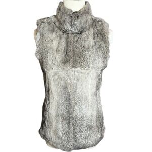 Michael Kors Real Rabbit Fur Vest Size XS